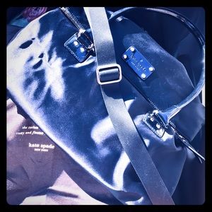 Kate Spade Canvas Fold-over Convertible Crossbody